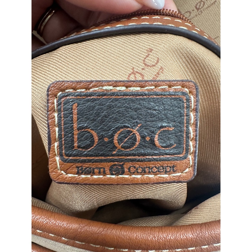 b.o.c. Crossbody Bag Woven Accent Buckle Detail Everyday Purse - Picture 2 of 11